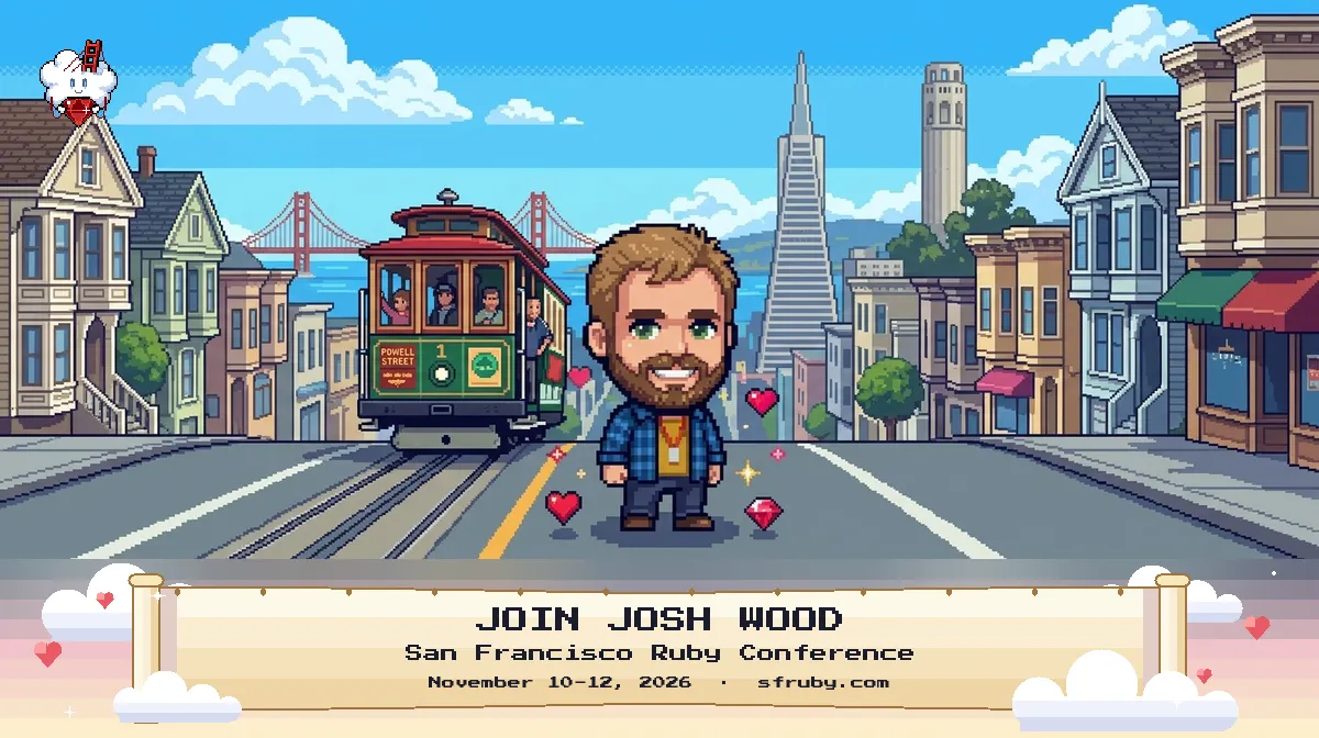 Josh Wood's pixel card